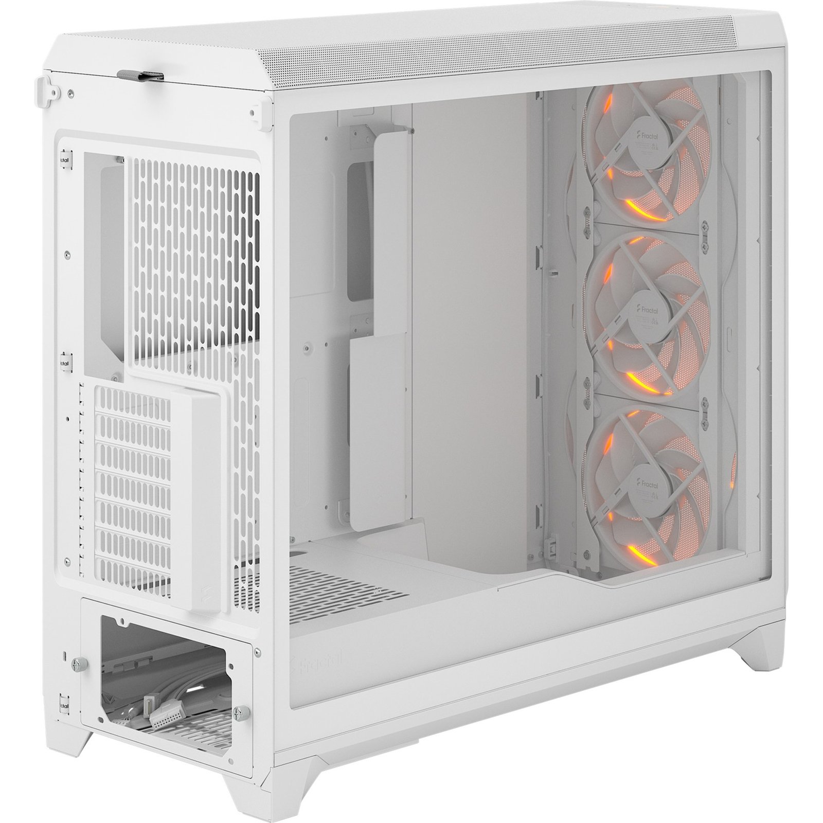 Fractal Design Meshify 3 XL RGB Clear Tint Blanco - Imagen 4