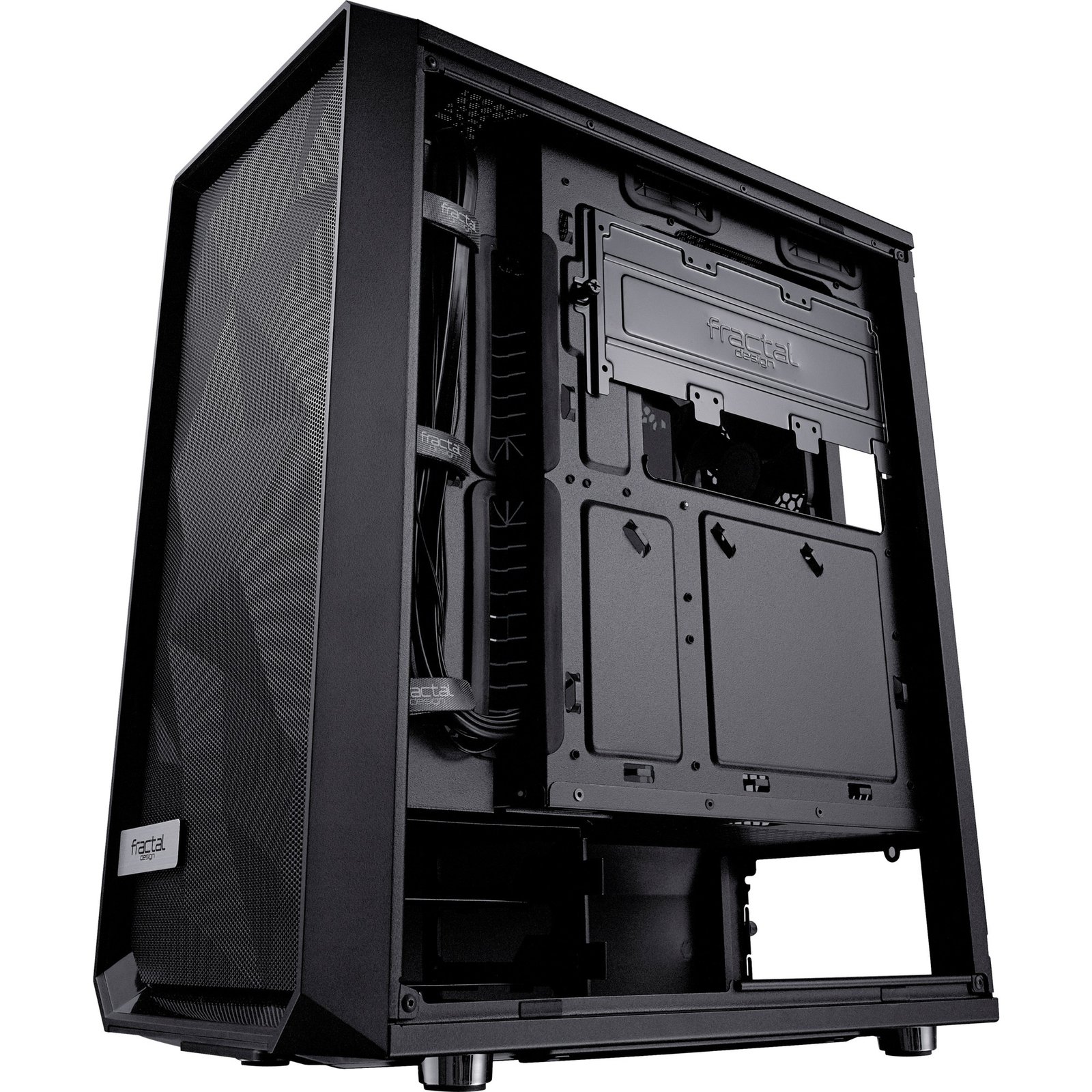 Fractal Design Meshify C Dark Tint TG Negro - Imagen 5