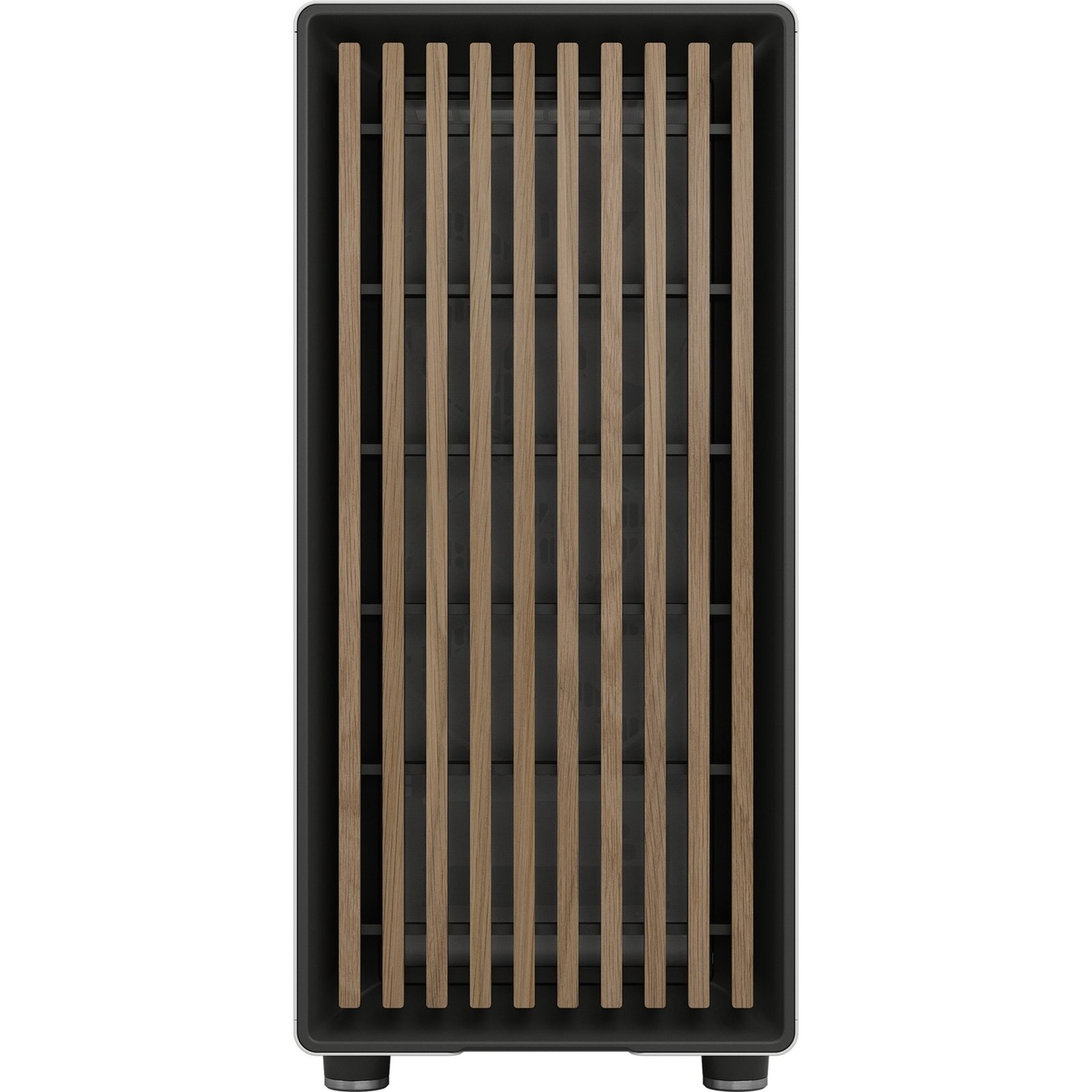 Fractal Design North Chalk White TG Clear Blanco - Imagen 2