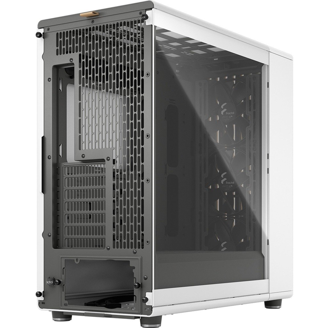 Fractal Design North XL Chalk White TG Clear Blanco - Imagen 4