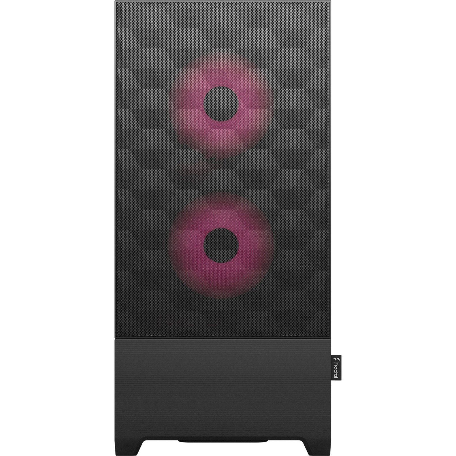 Fractal Design Pop Air RGB Magenta Core TG Clear Tint Negro - Imagen 3