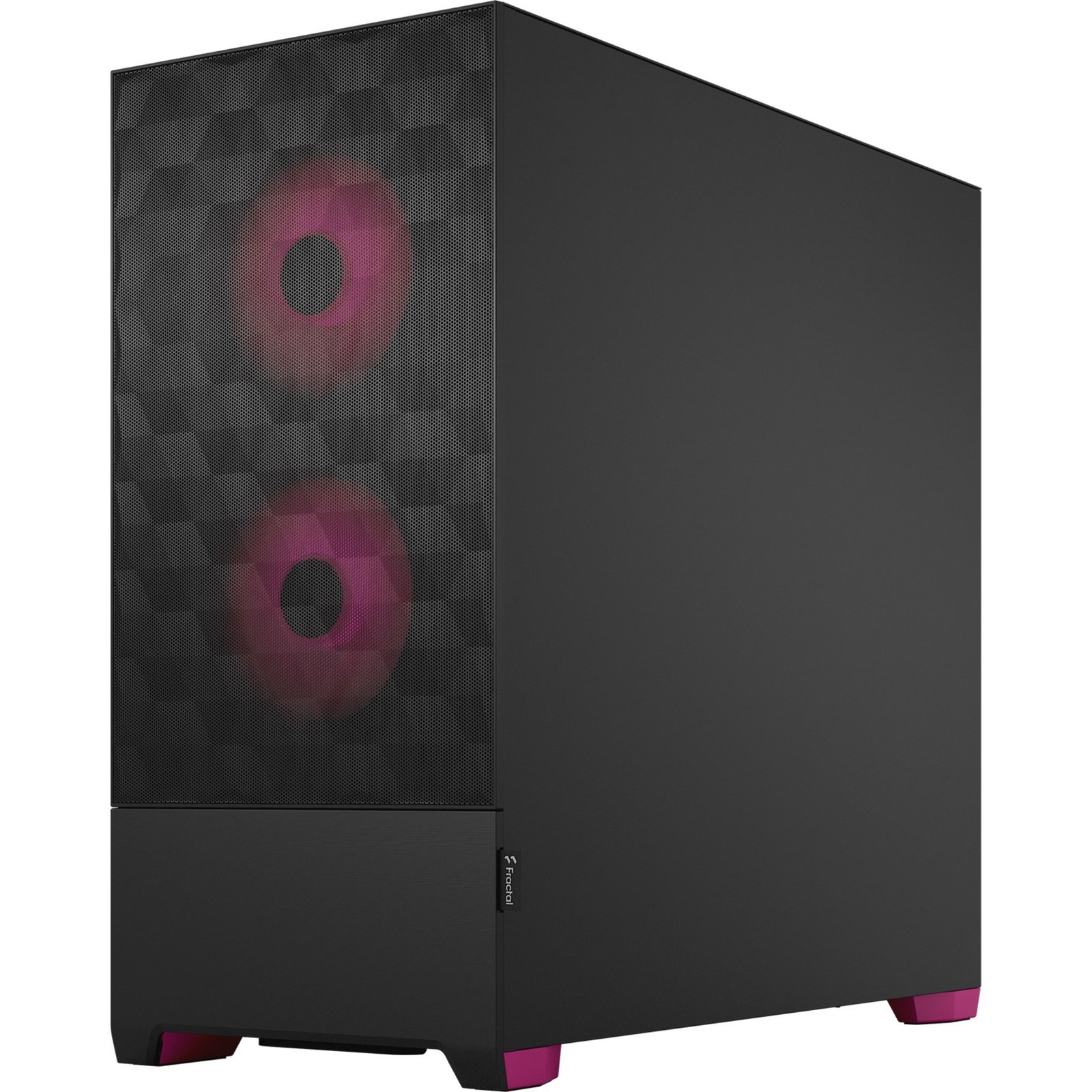 Fractal Design Pop Air RGB Magenta Core TG Clear Tint Negro - Imagen 5