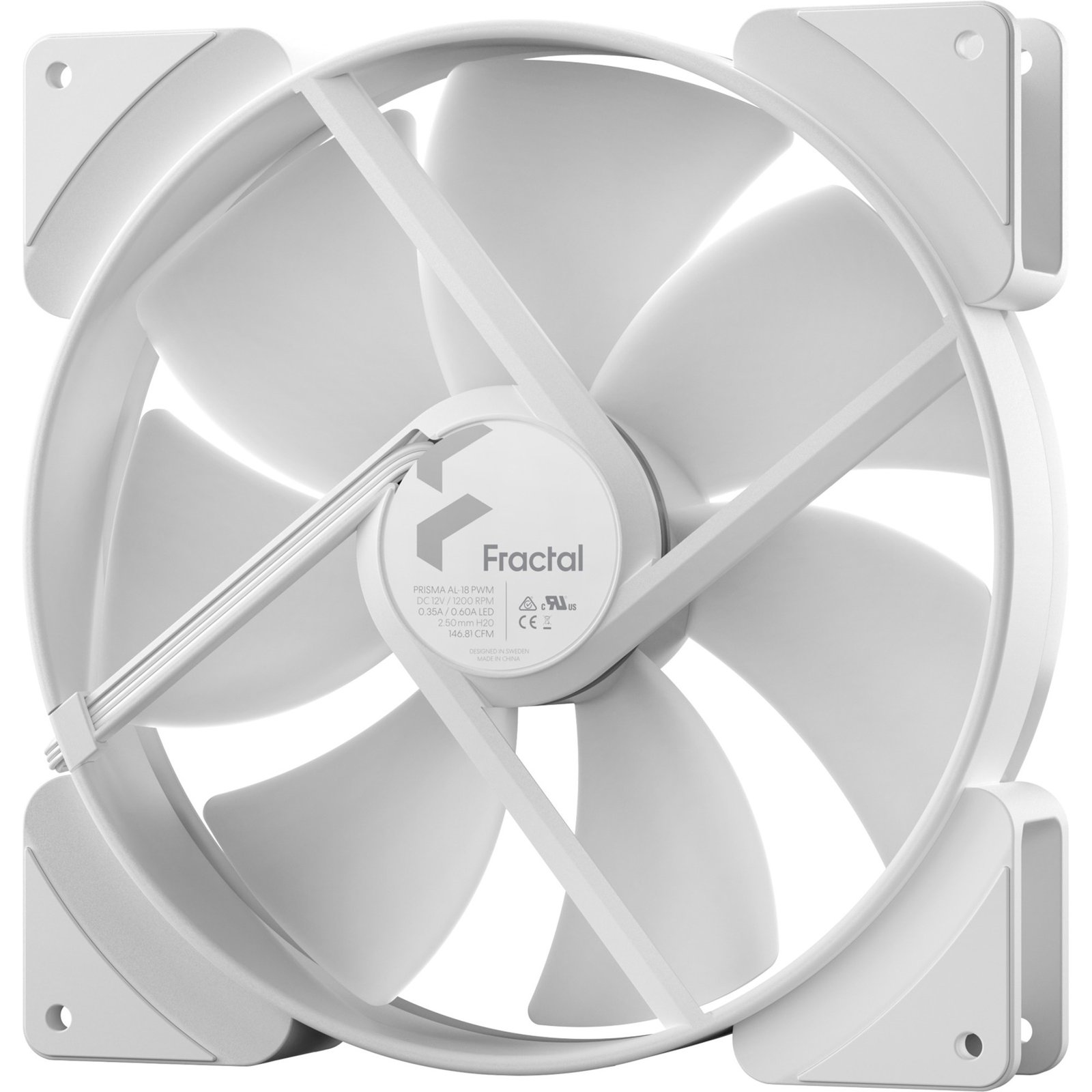 Fractal Design Prisma AL-18 ARGB PWM White Blanco - Imagen 4