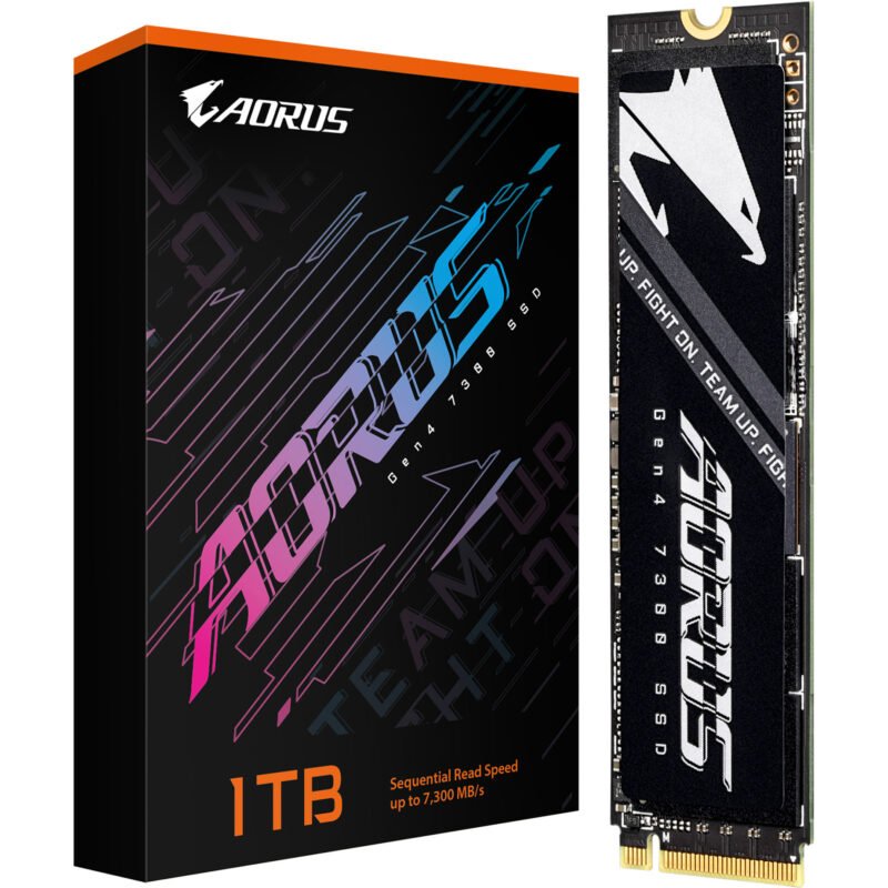 GIGABYTE AORUS Gen4 7300 Negro, 1 TB