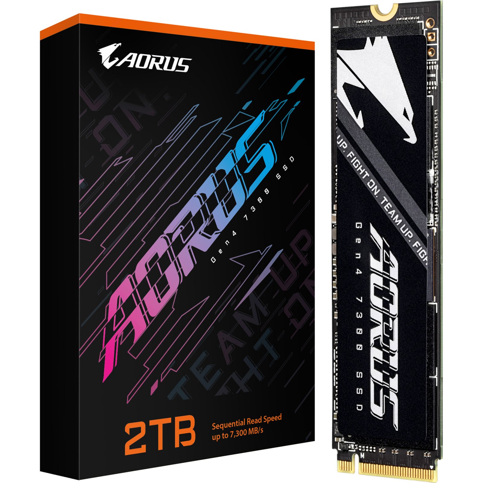 GIGABYTE AORUS Gen4 7300 Negro, 2 TB