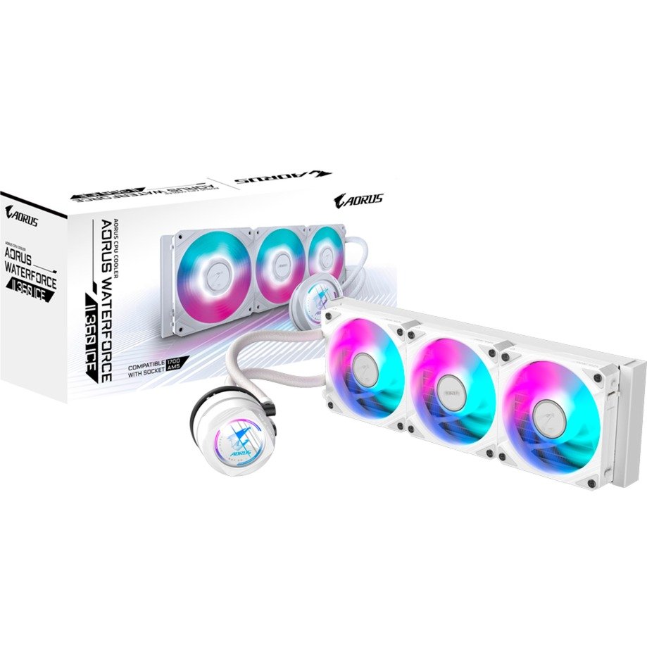 GIGABYTE AORUS WATERFORCE II 360mm ICE Blanco