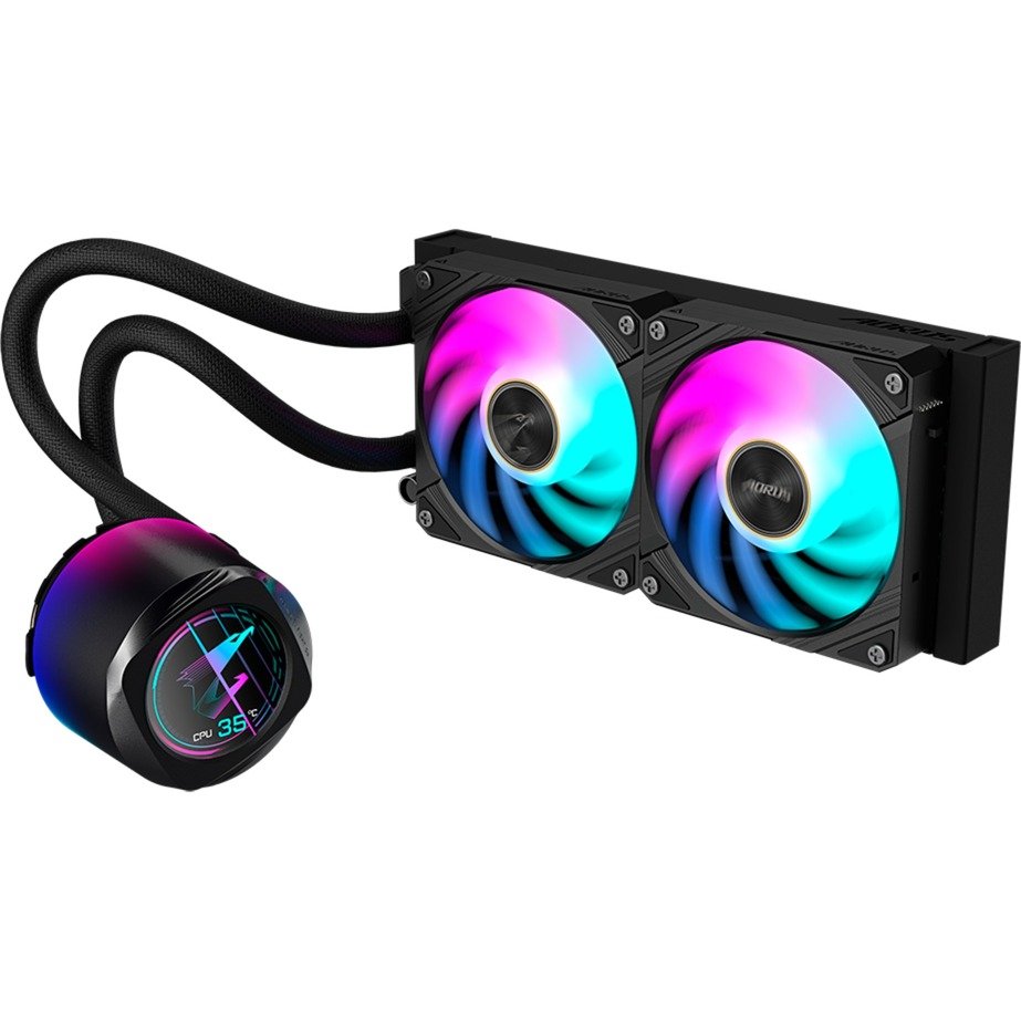 GIGABYTE AORUS WATERFORCE X II 240mm Negro - Imagen 3
