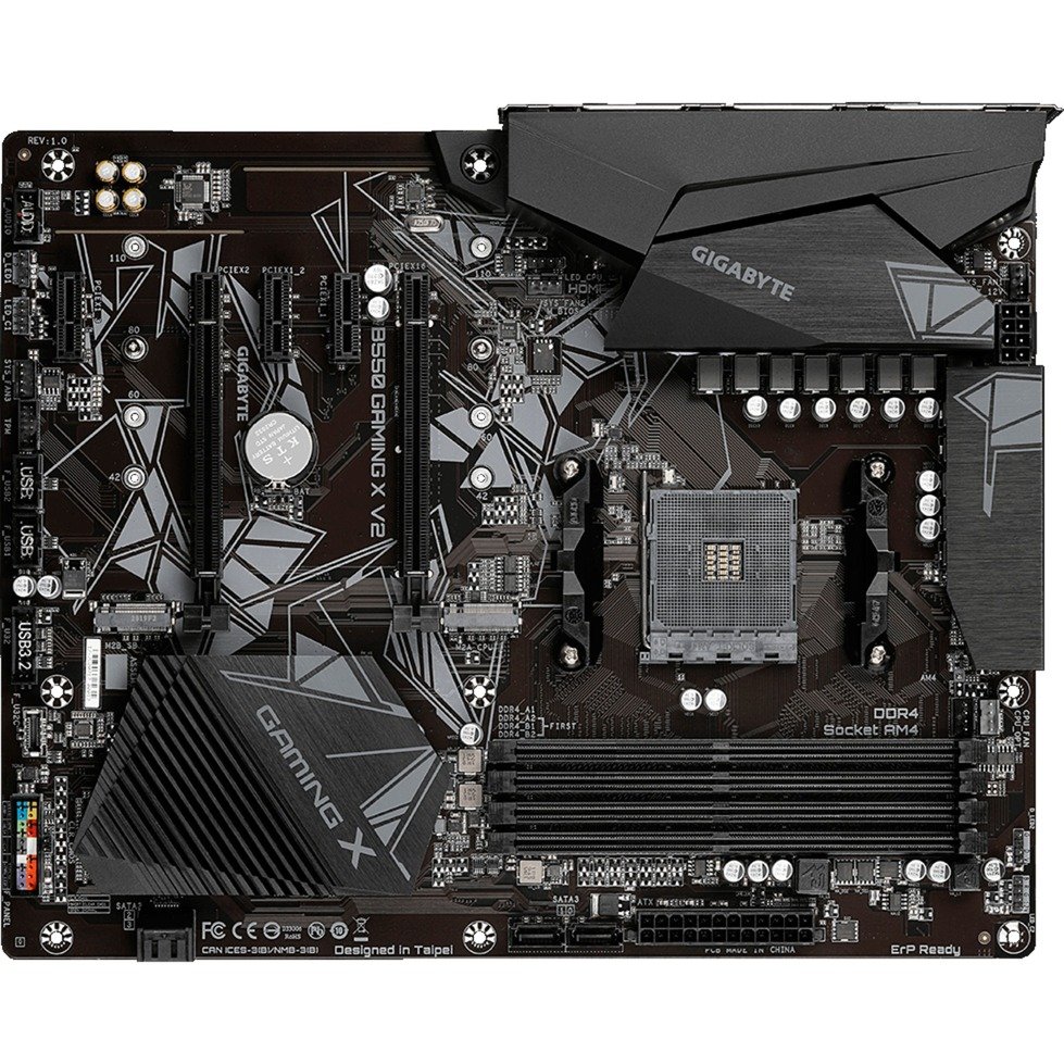 GIGABYTE B550 GAMING X V2 Negro - Imagen 2