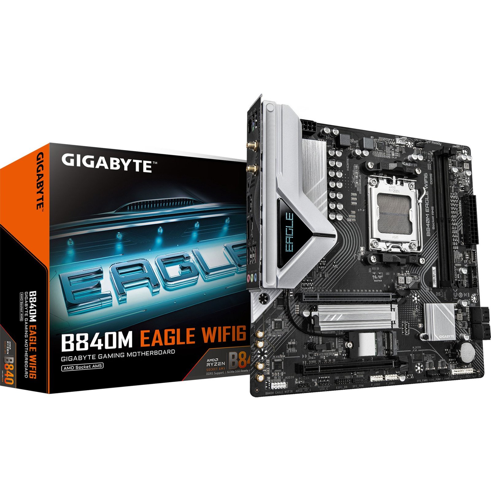 GIGABYTE B840M EAGLE WIFI6 Negro