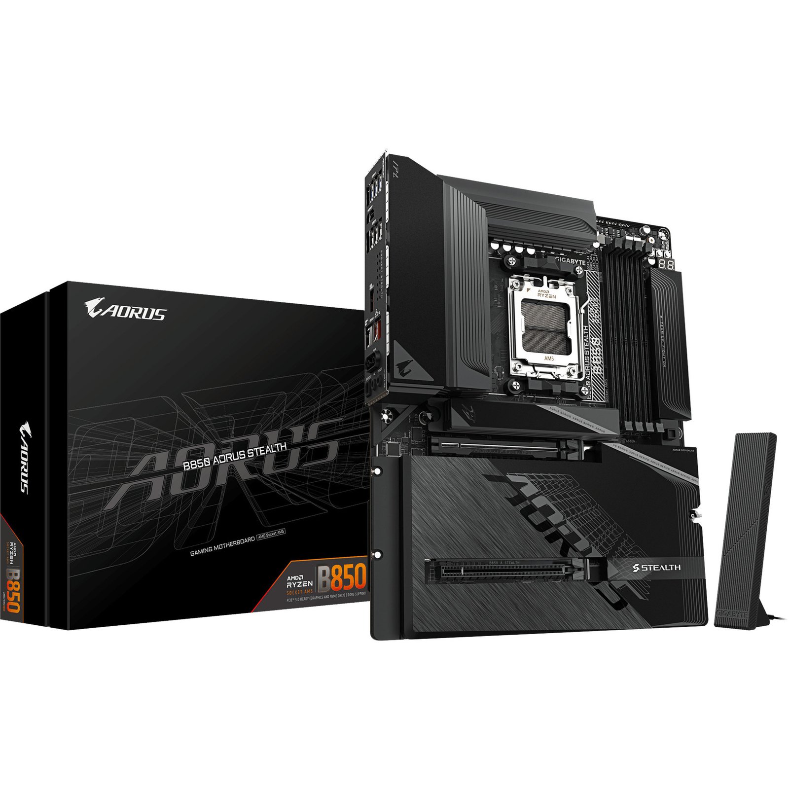 GIGABYTE B850 AORUS STEALTH Negro