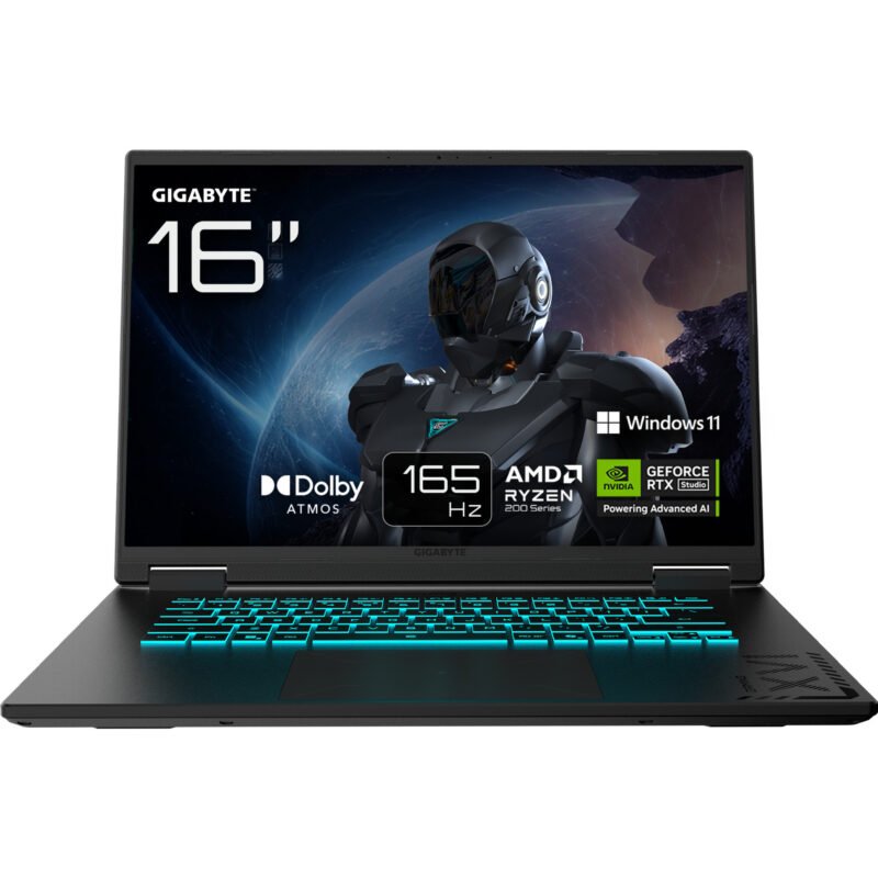 GIGABYTE GAMING A16 3THK3DE894SH Negro