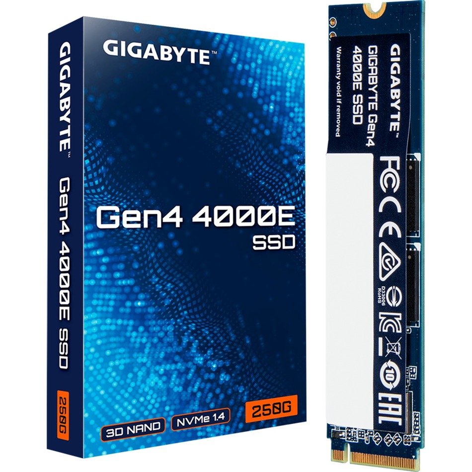 GIGABYTE Gen4 4000E SSD, 250 GB