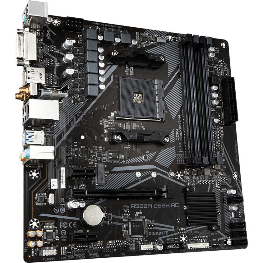 GIGABYTE GiBy A520M DS3H AC