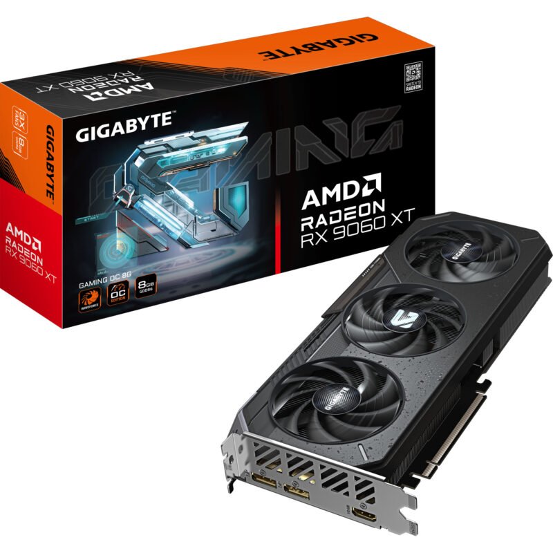 GIGABYTE Radeon RX 9060 XT GAMING OC, 8 GB