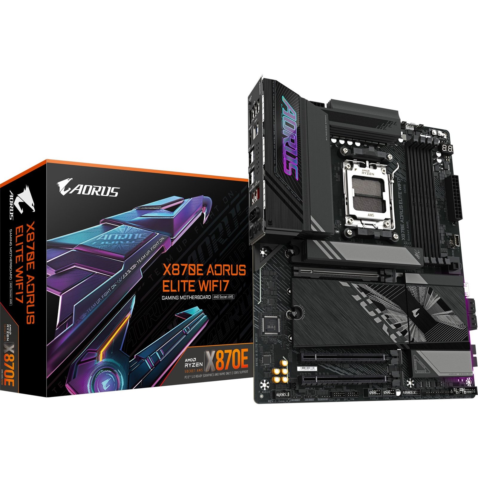 GIGABYTE X870E AORUS ELITE WIFI7 Negro
