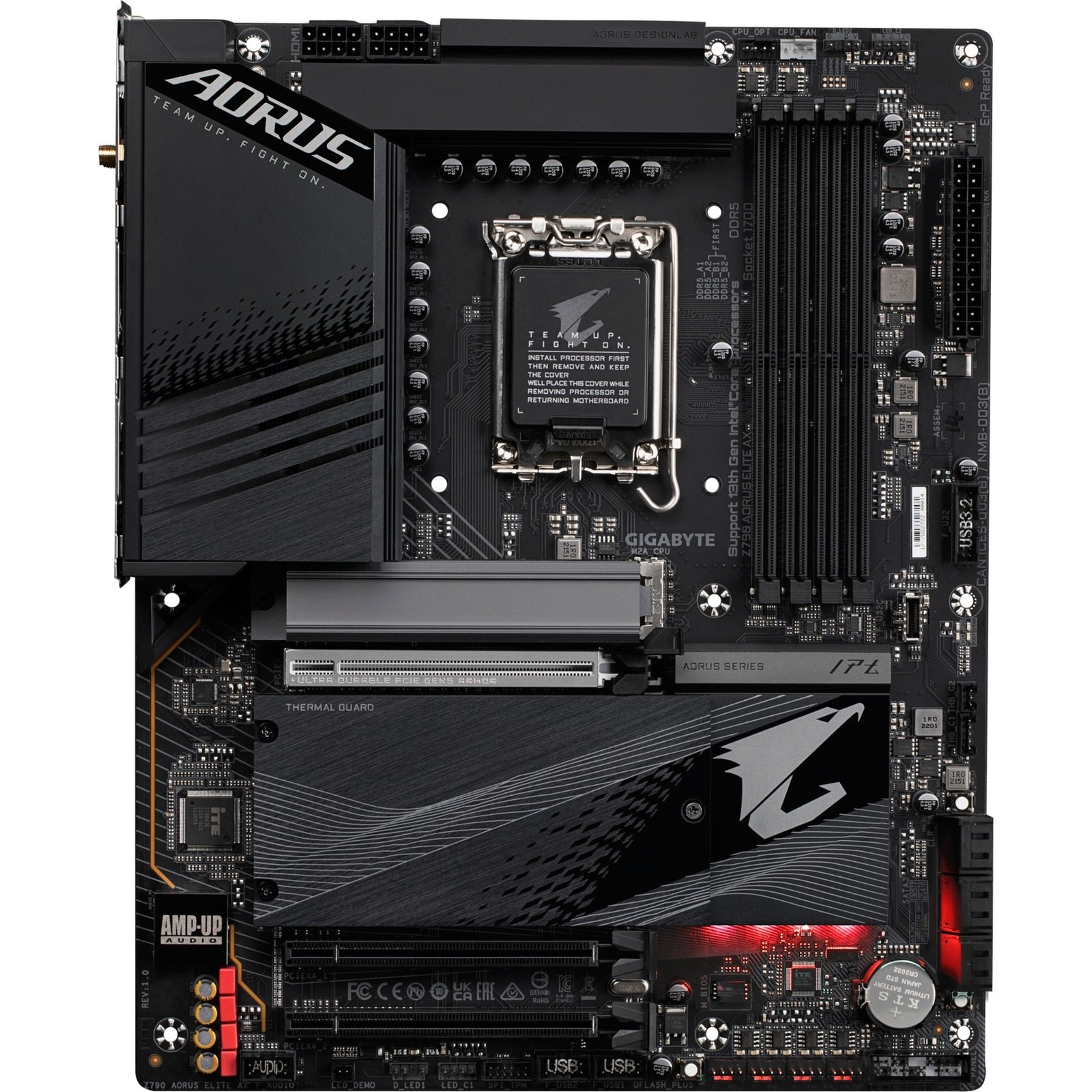 GIGABYTE Z790 AORUS ELITE AX Negro - Imagen 2