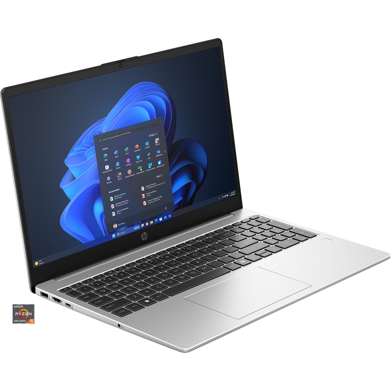 HP 255 G10 (AD1K2ET) Plata, 512 GB 16 GB