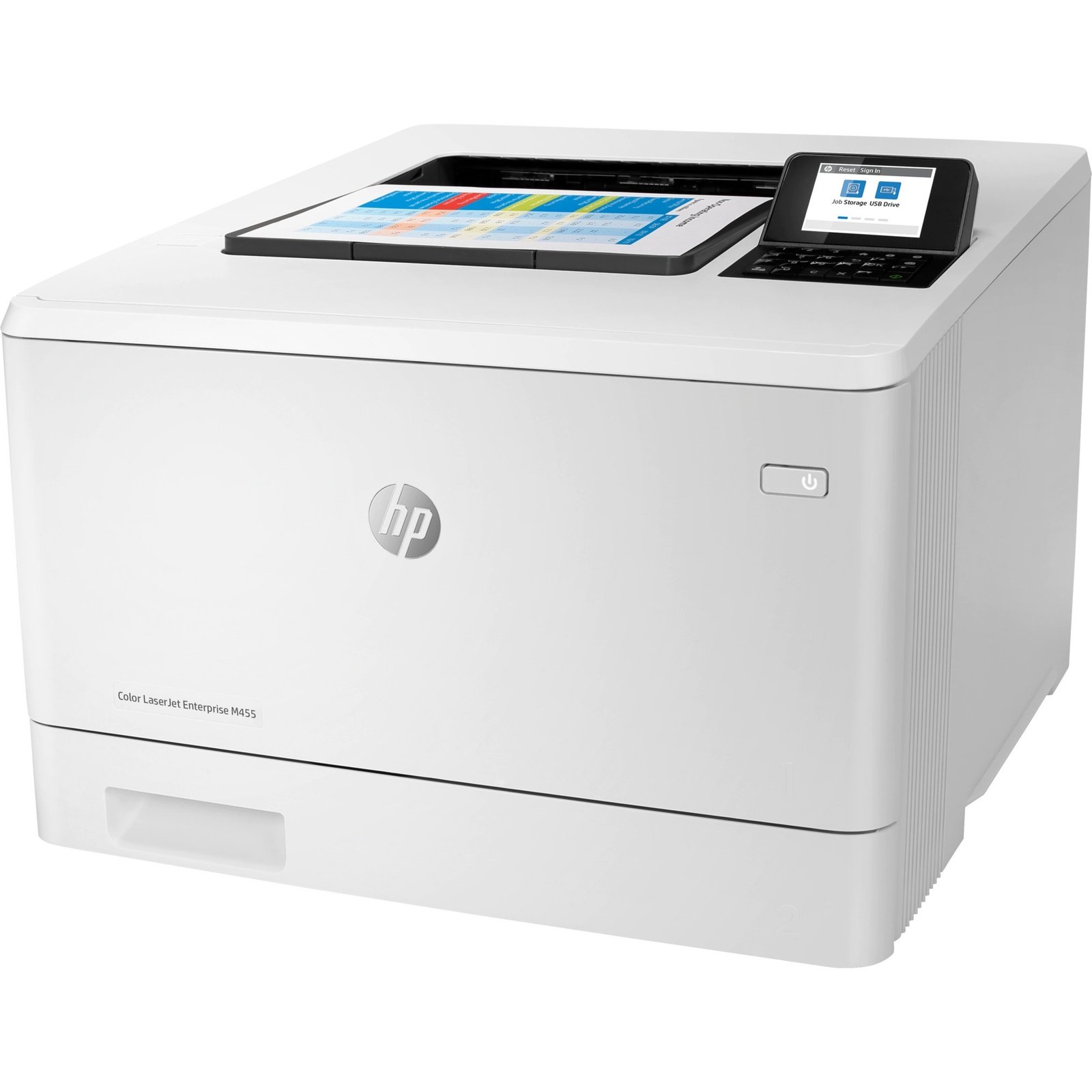 HP Color LaserJet Enterprise M455dn Gris - Imagen 3