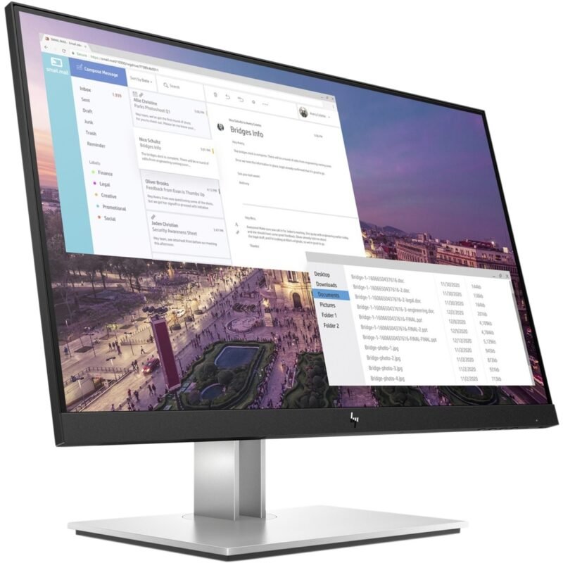 HP E23 G4 Negro
