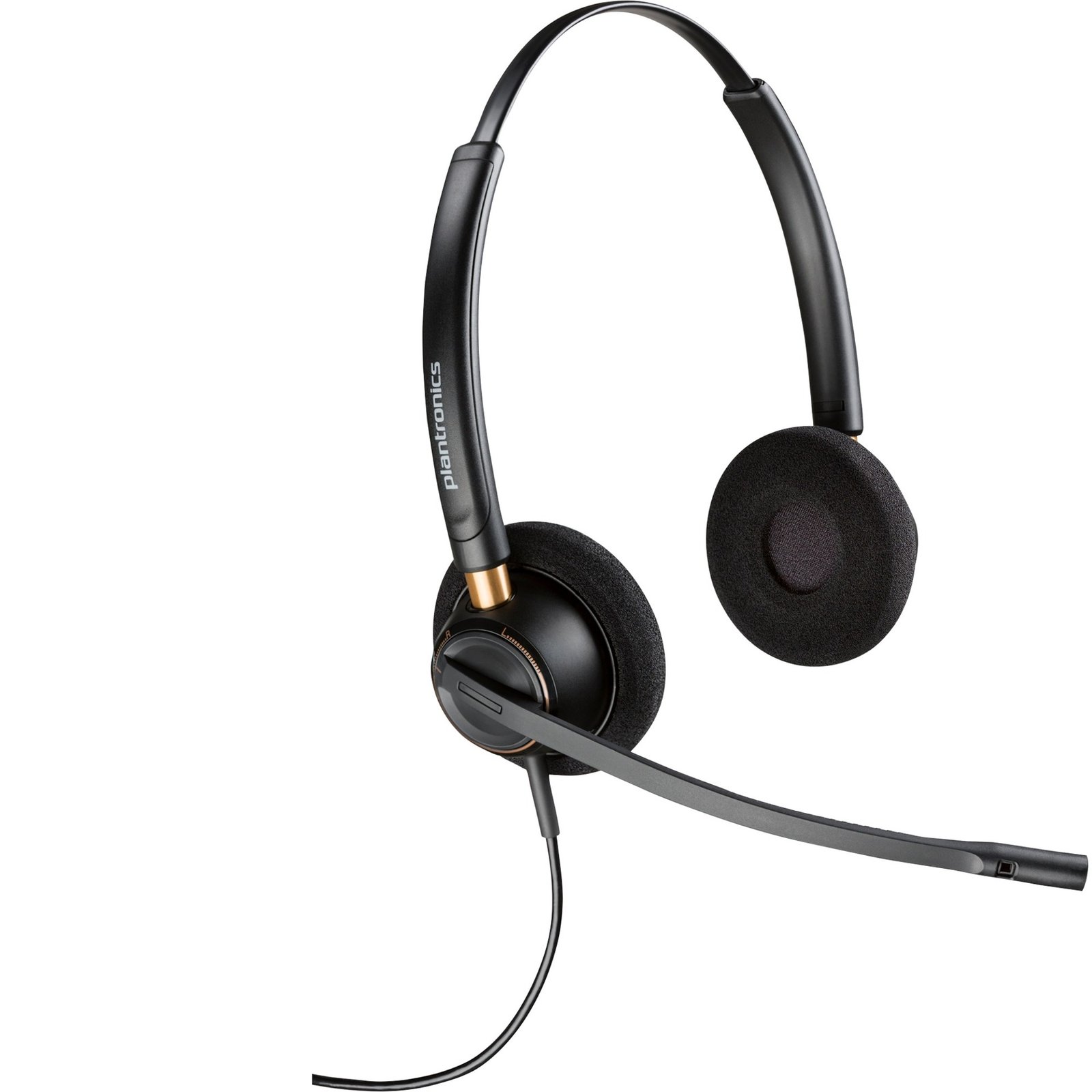 HP Poly EncorePro HW520 Binaurales Headset + Quick Disconnect Negro - Imagen 2