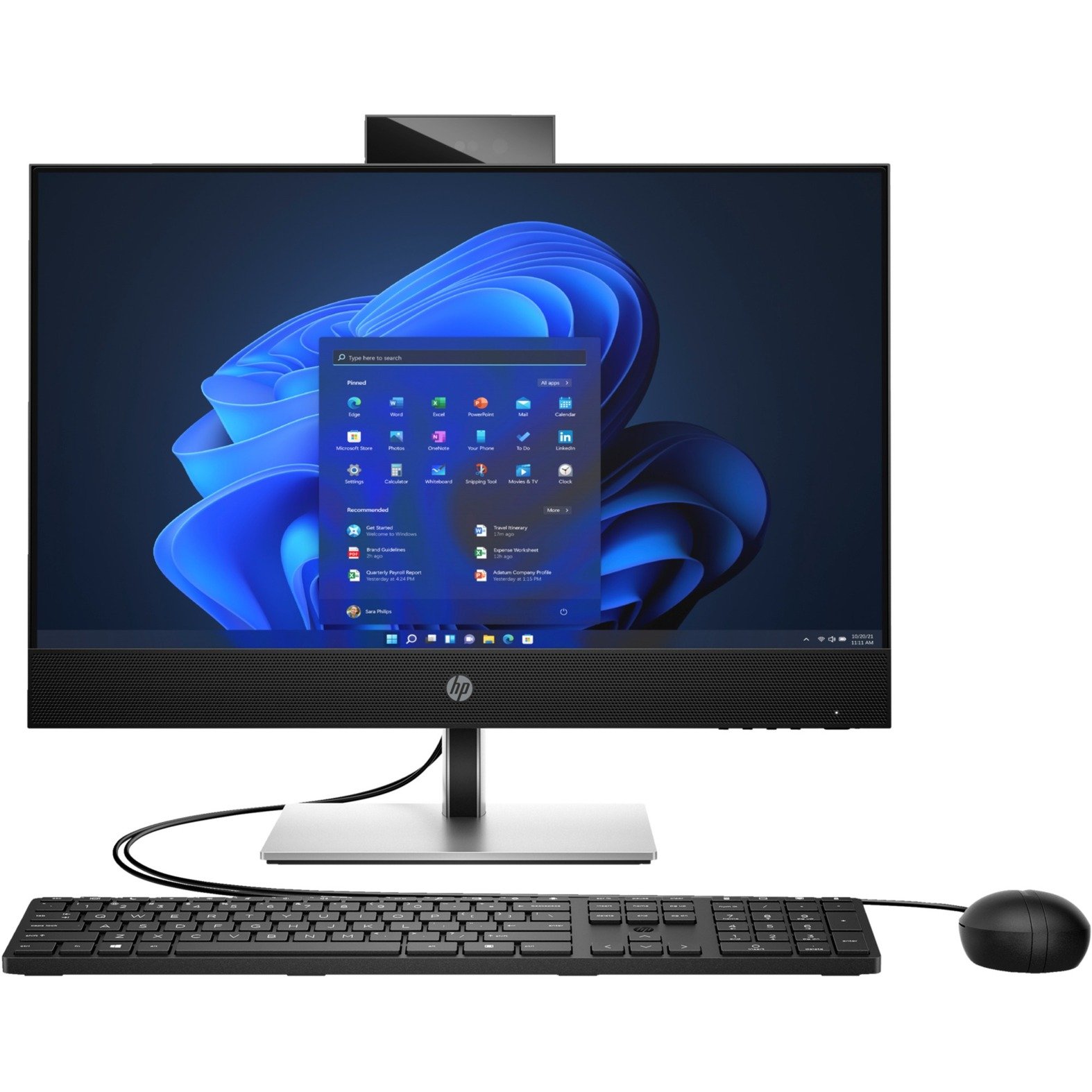 HP ProOne 440 G9 All-in-One-PC (9H6Z0ET) Negro, 512 GB 16 GB - Imagen 2