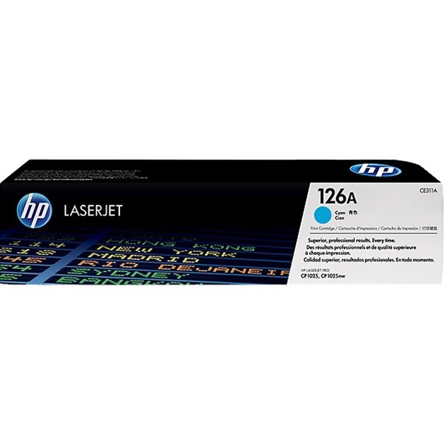 HP Toner cyan 126A (CE311A) Turquesa