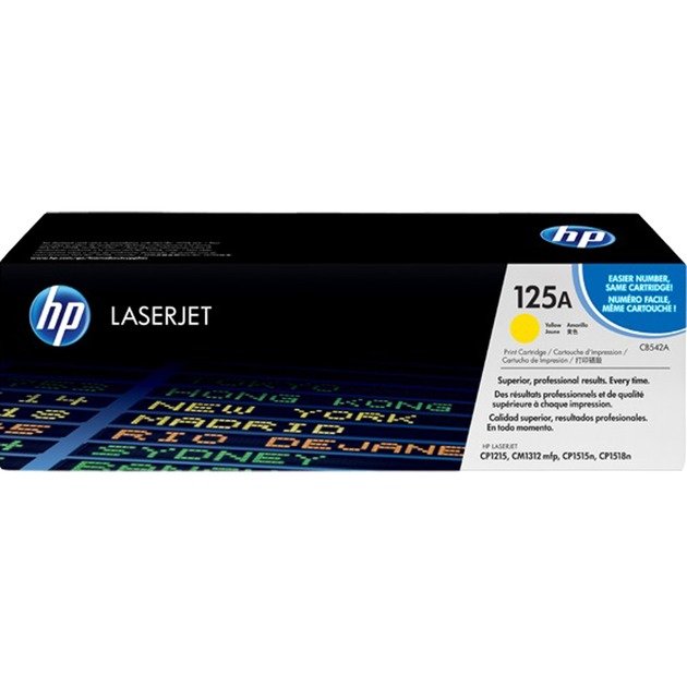 HP Toner gelb 125A (CB542A) Amarillo