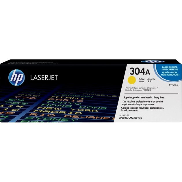 HP Toner gelb 304A (CC532A) Amarillo