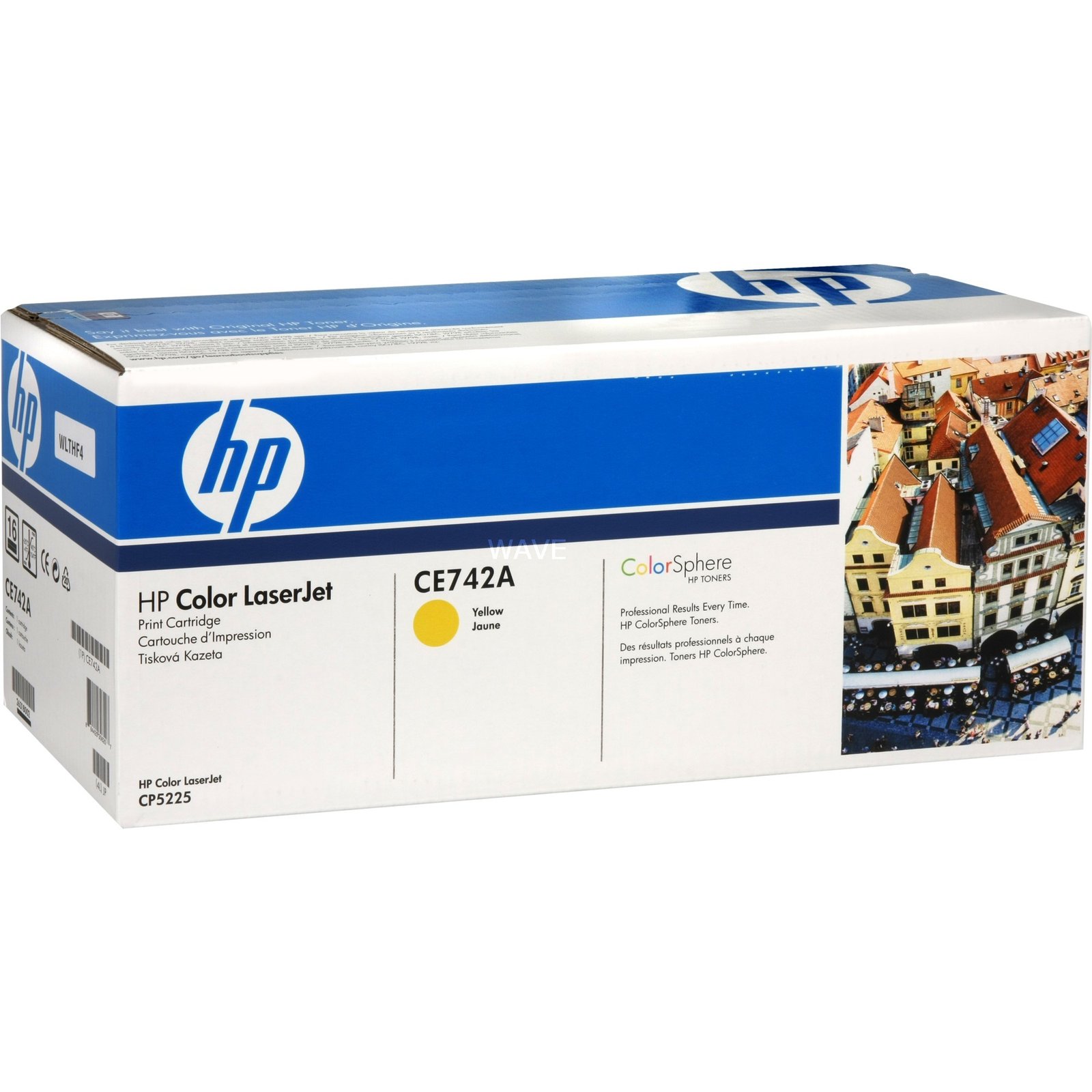 HP Toner gelb 307A (CE742A)