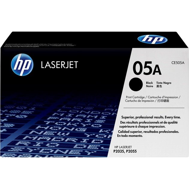 HP Toner schwarz 05A (CE505A) Negro