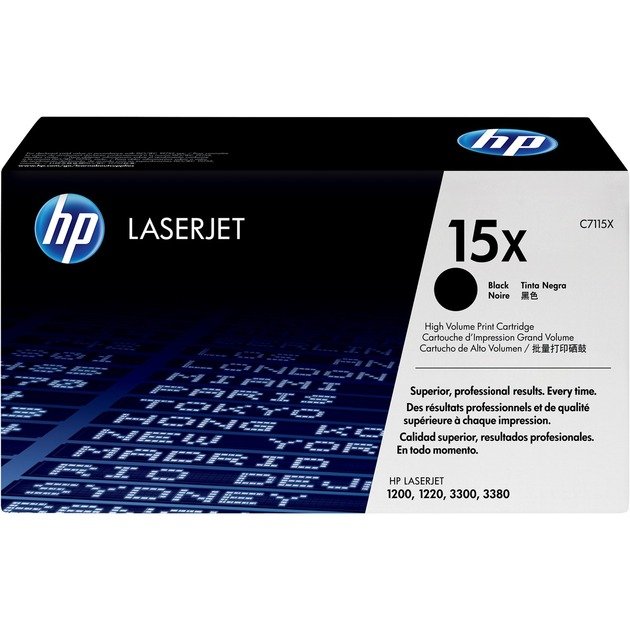 HP Toner schwarz 15X (C7115X) Negro
