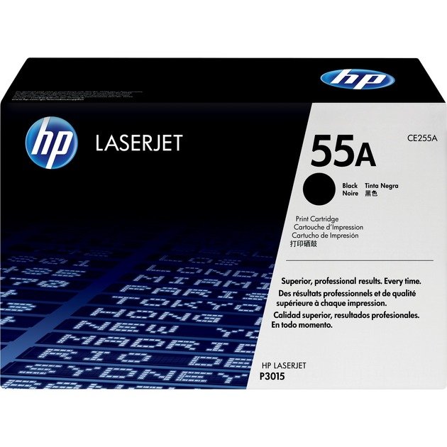 HP Toner schwarz 55A (CE255A) Negro