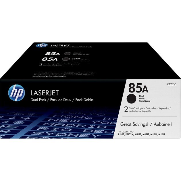 HP Toner schwarz 85A (CE285AD) Negro