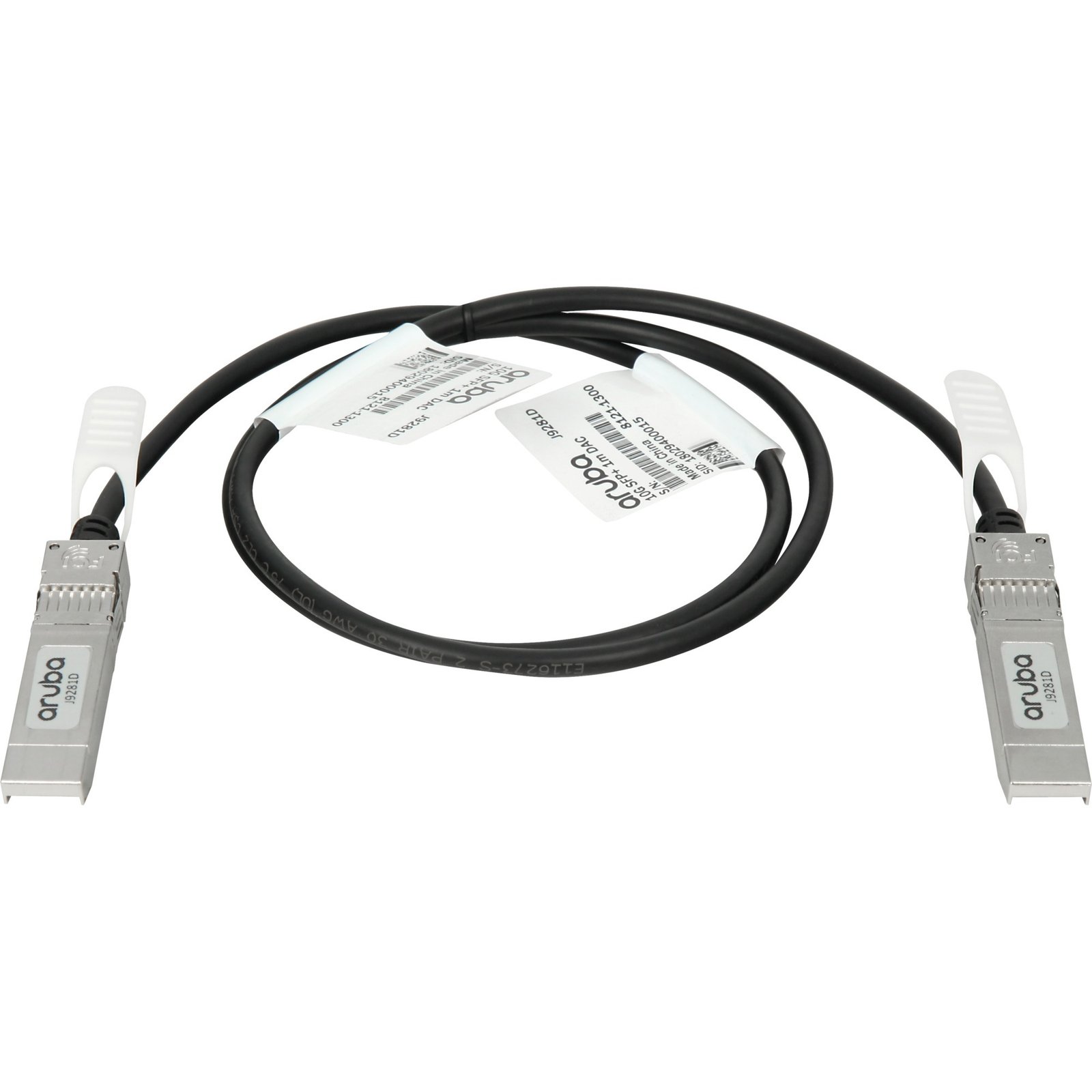 Hewlett Packard Enterprise Kabel Aruba X242 10G Direct Attach SFP+ Negro