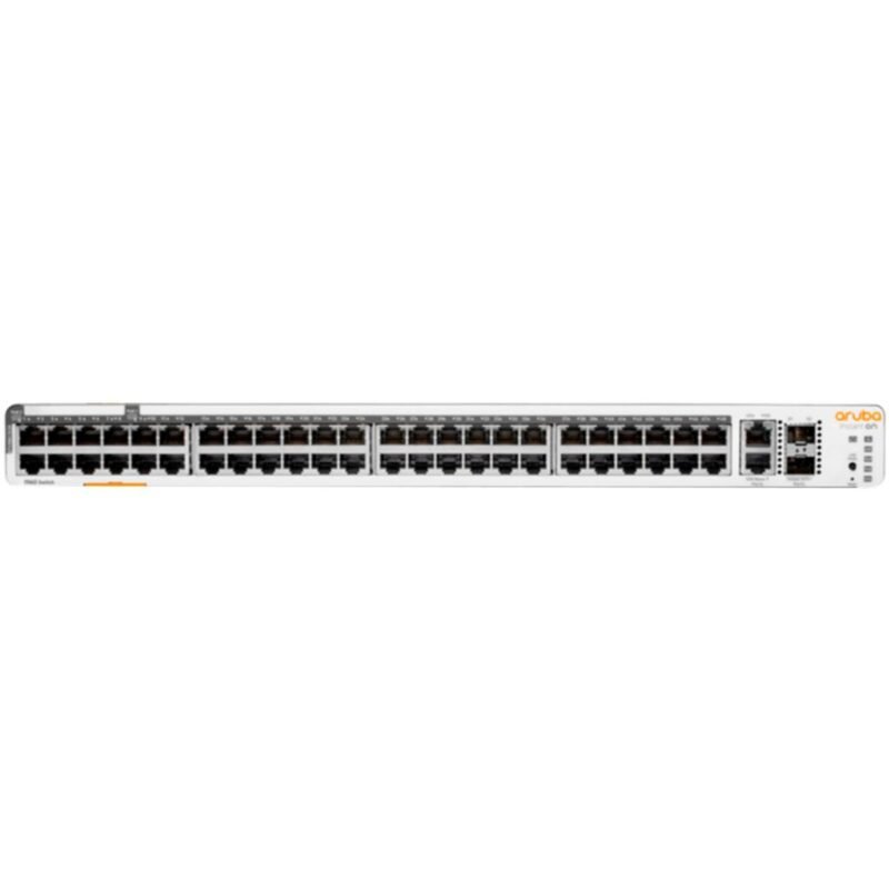 Hewlett Packard Enterprise Networking Instant On Switch 40 conexiones Gigabit CL4 8 conexiones Gigabit CL6 PoE 2 conexiones 10GBT 2 conexiones SFP+ 600 W 1960