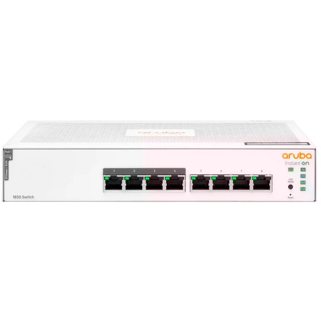 Hewlett Packard Enterprise Networking Instant On Switch 8 Anschlüsse Gigabit CL4 PoE 65 W 1830 - Imagen 2