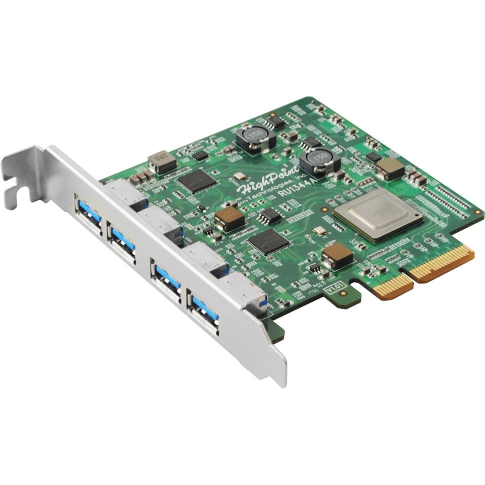 HighPoint RocketU 1244A PCIe 3.0 x8 4x/s, 10 GB