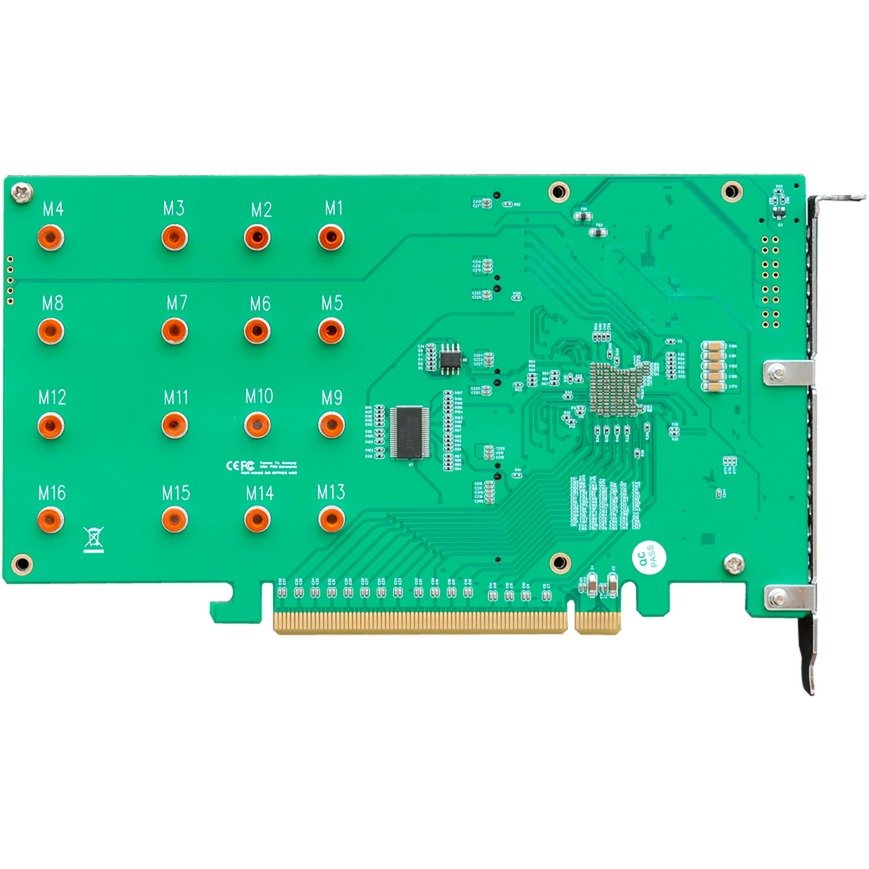 HighPoint Rocket 1104 4x M.2 Port zu PCIe 3.0 x16 NVMe HBA - Imagen 4