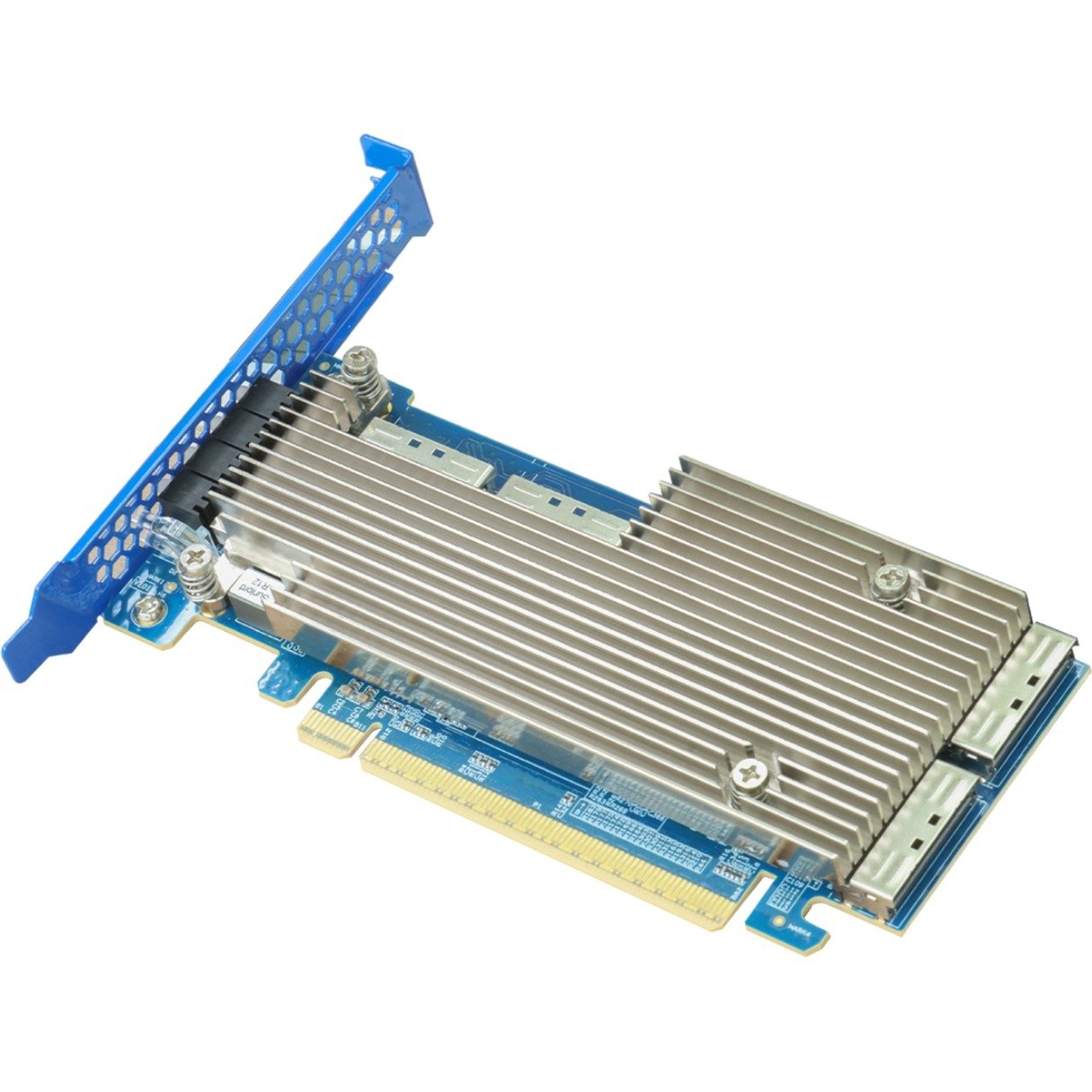 HighPoint Rocket 1628A PCIe Gen5 x16 to 4-MCIOx8 NVMe Switch Adapter - Imagen 2