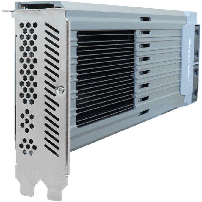 HighPoint Rocket 1749E PCIe Gen 4x16 to 8-E1.S x4 NVMe Switch - Imagen 2