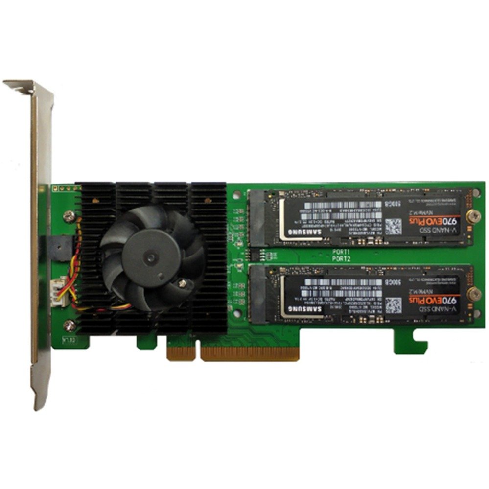 HighPoint SSD7502 PCIe 4.0 16x2-P M.2 NVMe - Imagen 3