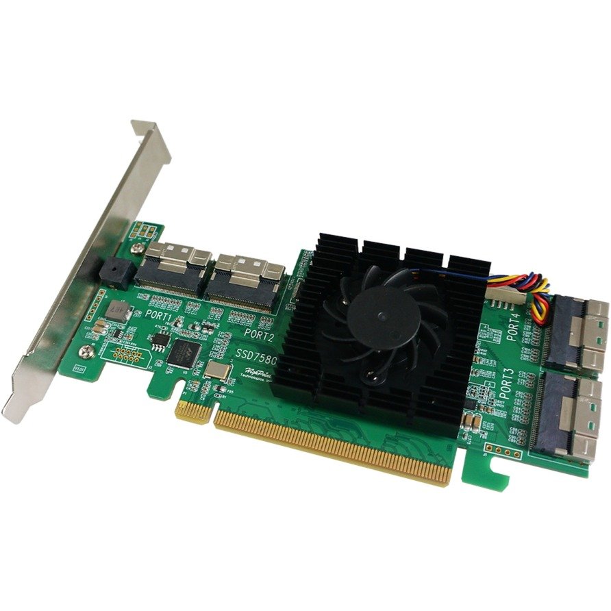 HighPoint SSD7580B PCIe 4.0x16 8x U.2P NVMe - Imagen 3