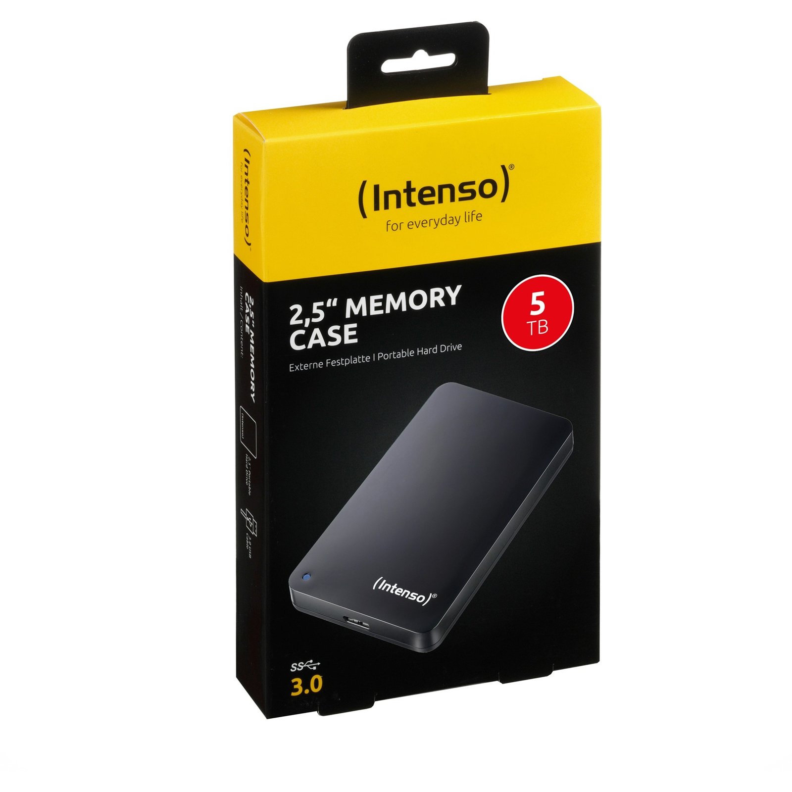 Intenso Memory Case Negro, 5 TB 5 GB