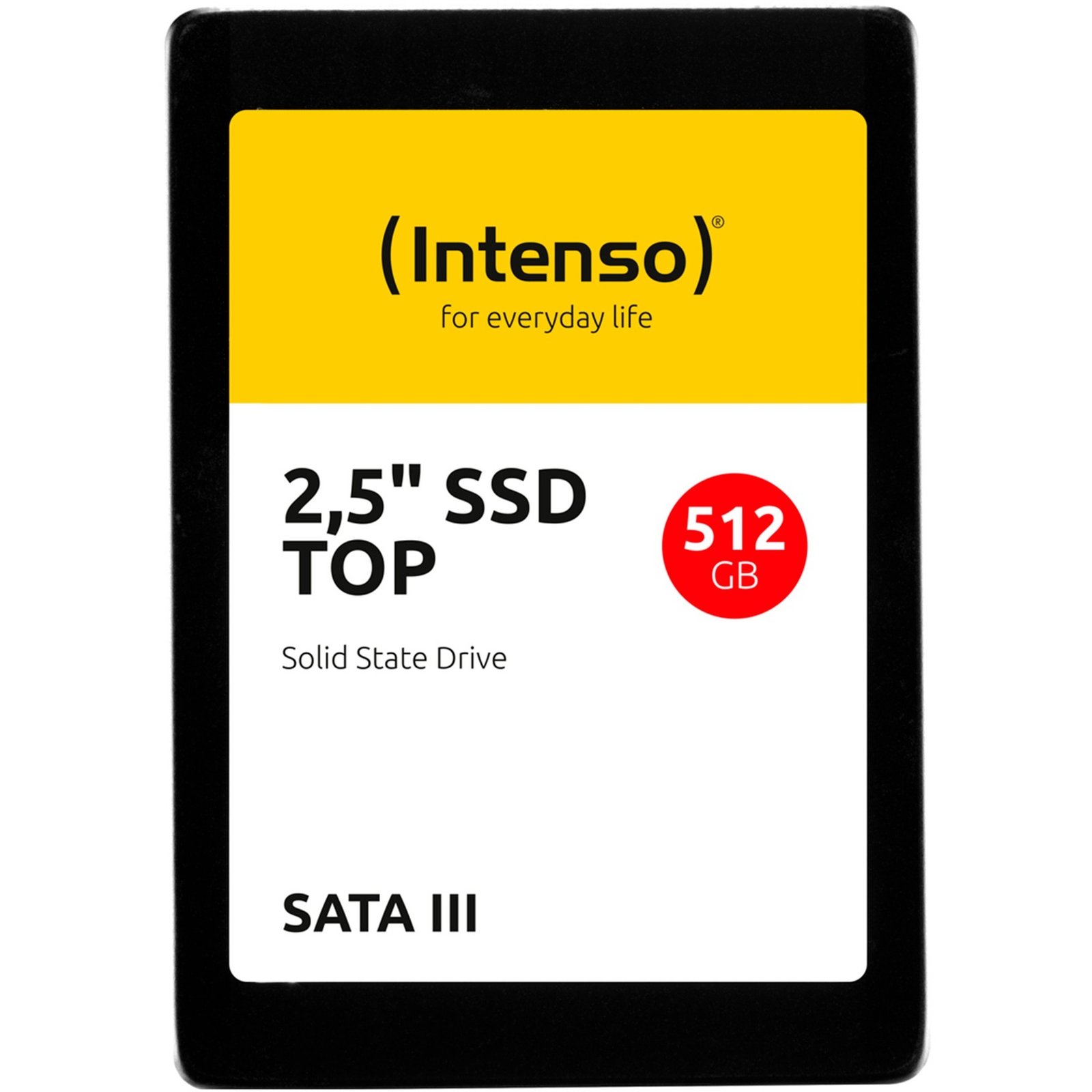 Intenso TOP SSD Negro, 512 GB 6 GB