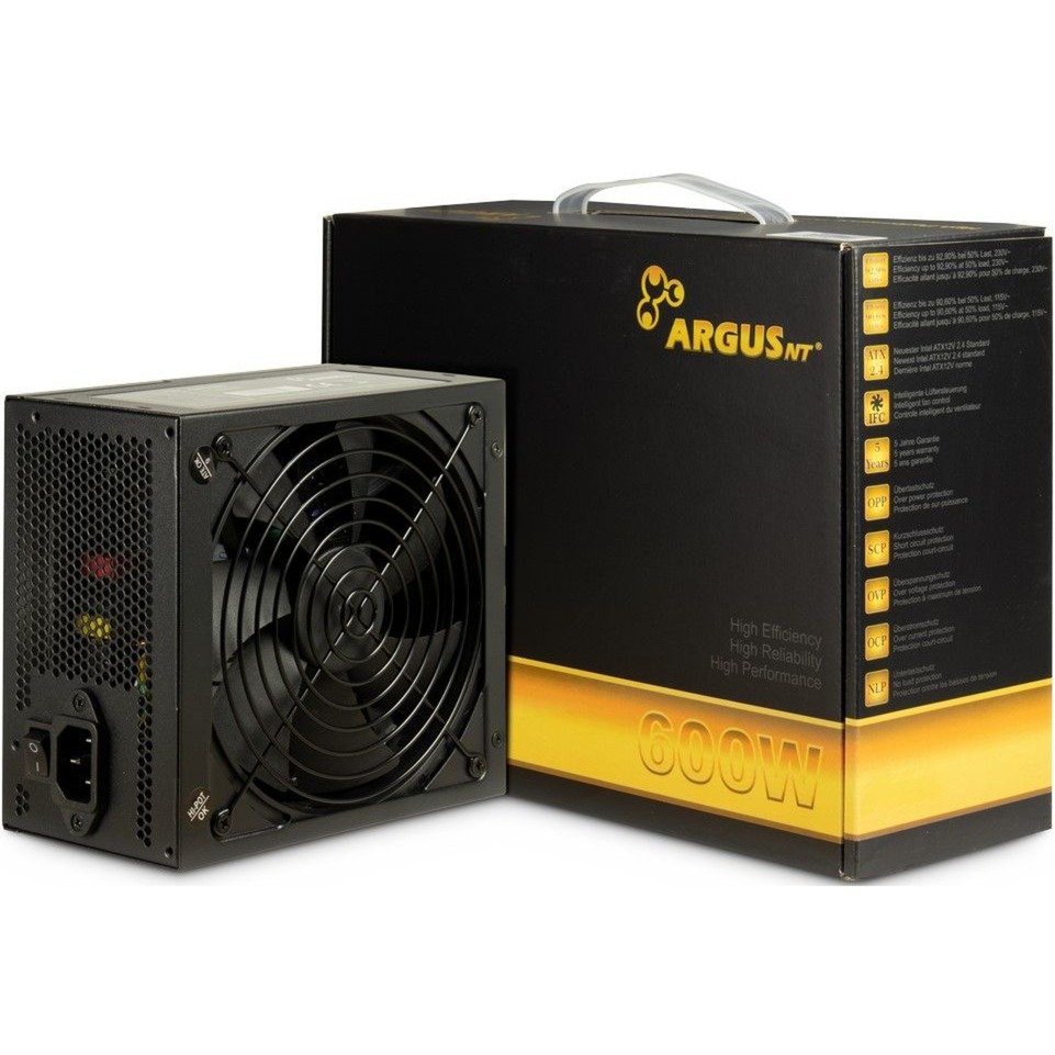 Inter-Tech Argus GPS-600 600W Negro - Imagen 4