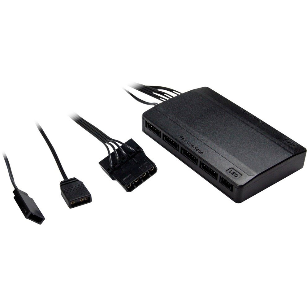 Inter-Tech Argus RGB-Fan Set RS-14 140x140x25 Negro - Imagen 3