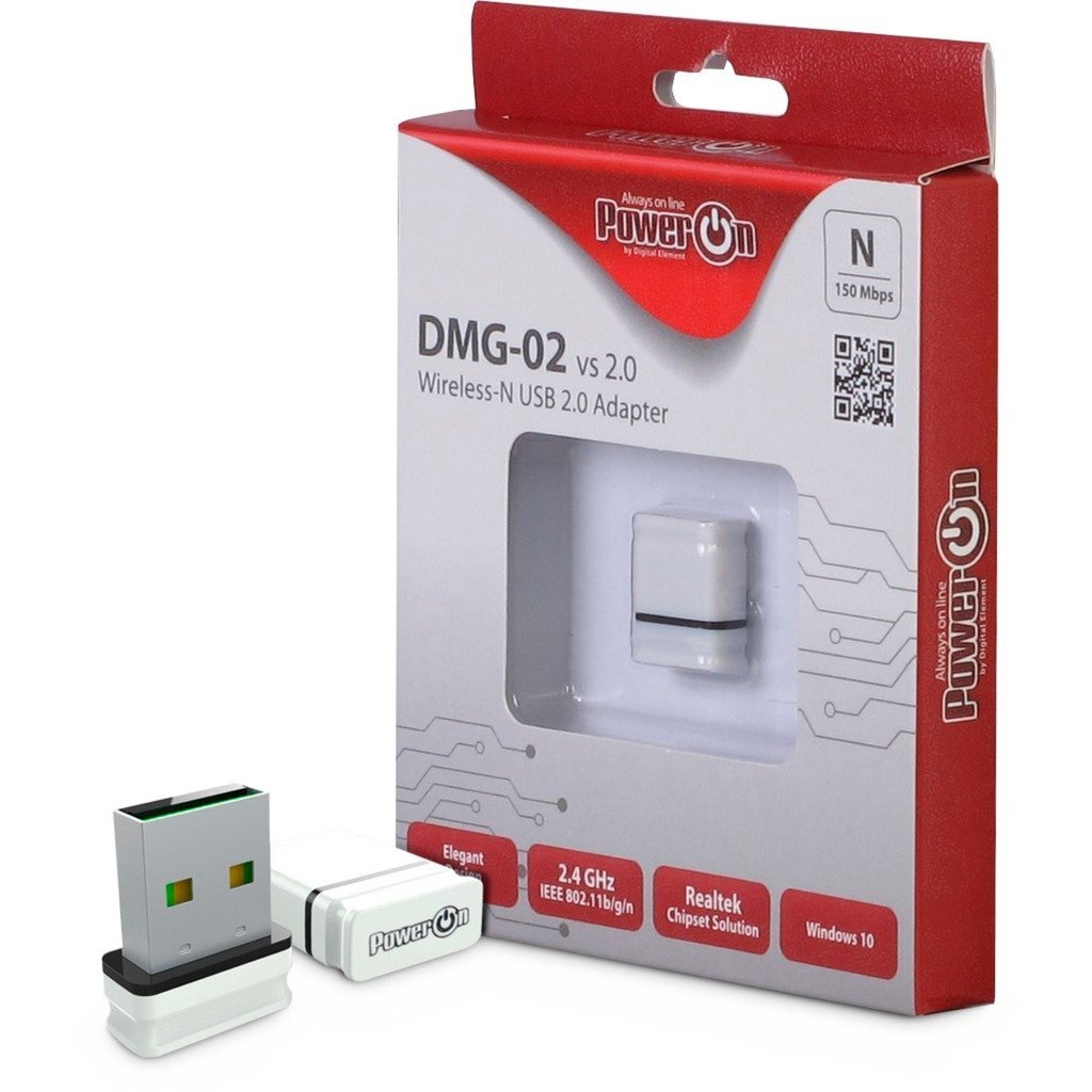 Inter-Tech DMG-02 Wi-Fi 4 USB Nano - Imagen 4