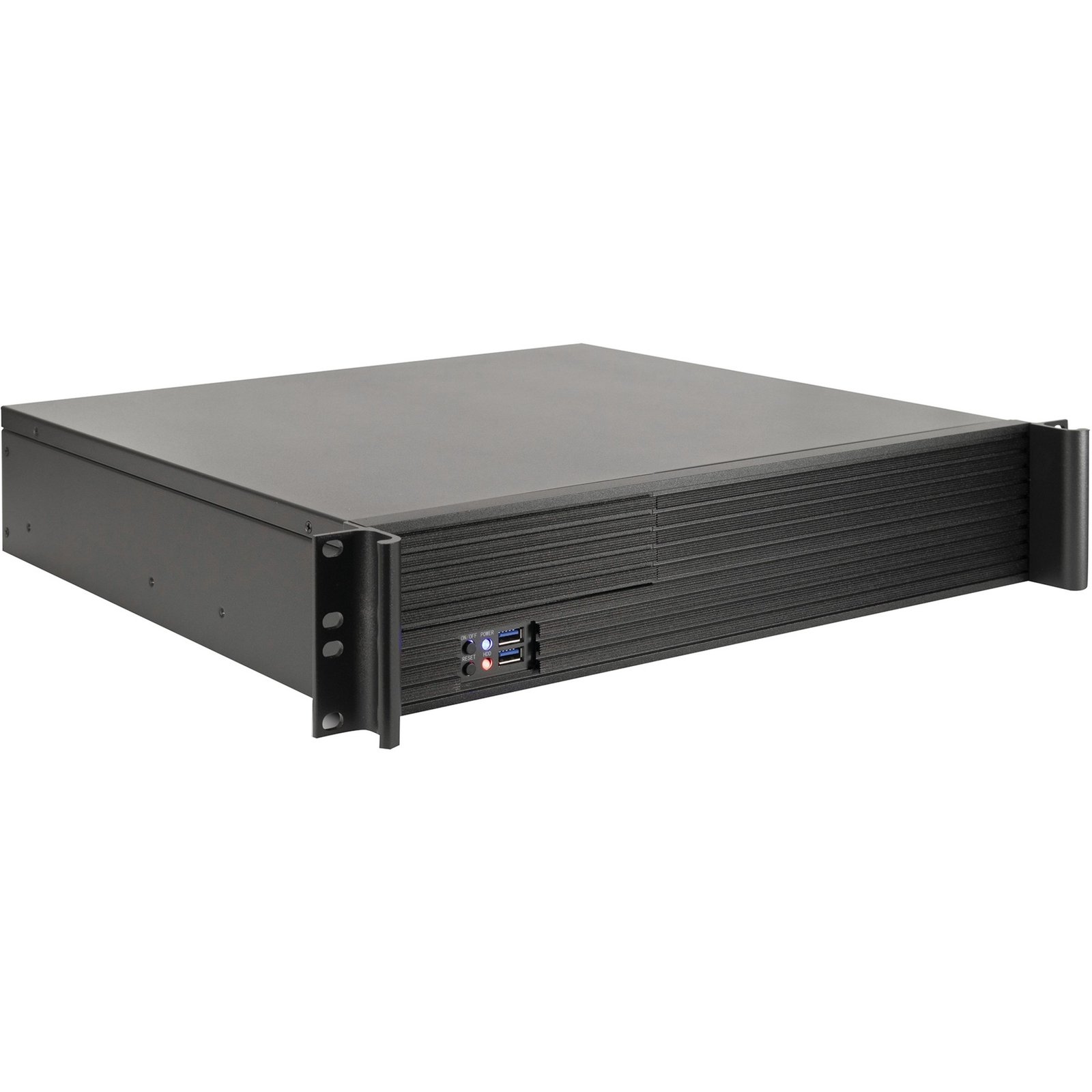 Inter-Tech IPC 2U-K-240L Negro