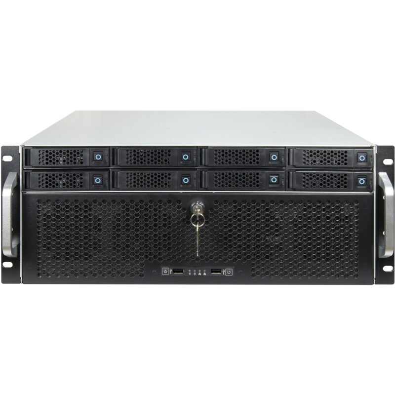 Inter-Tech IPC Storage 4U-4708 Negro