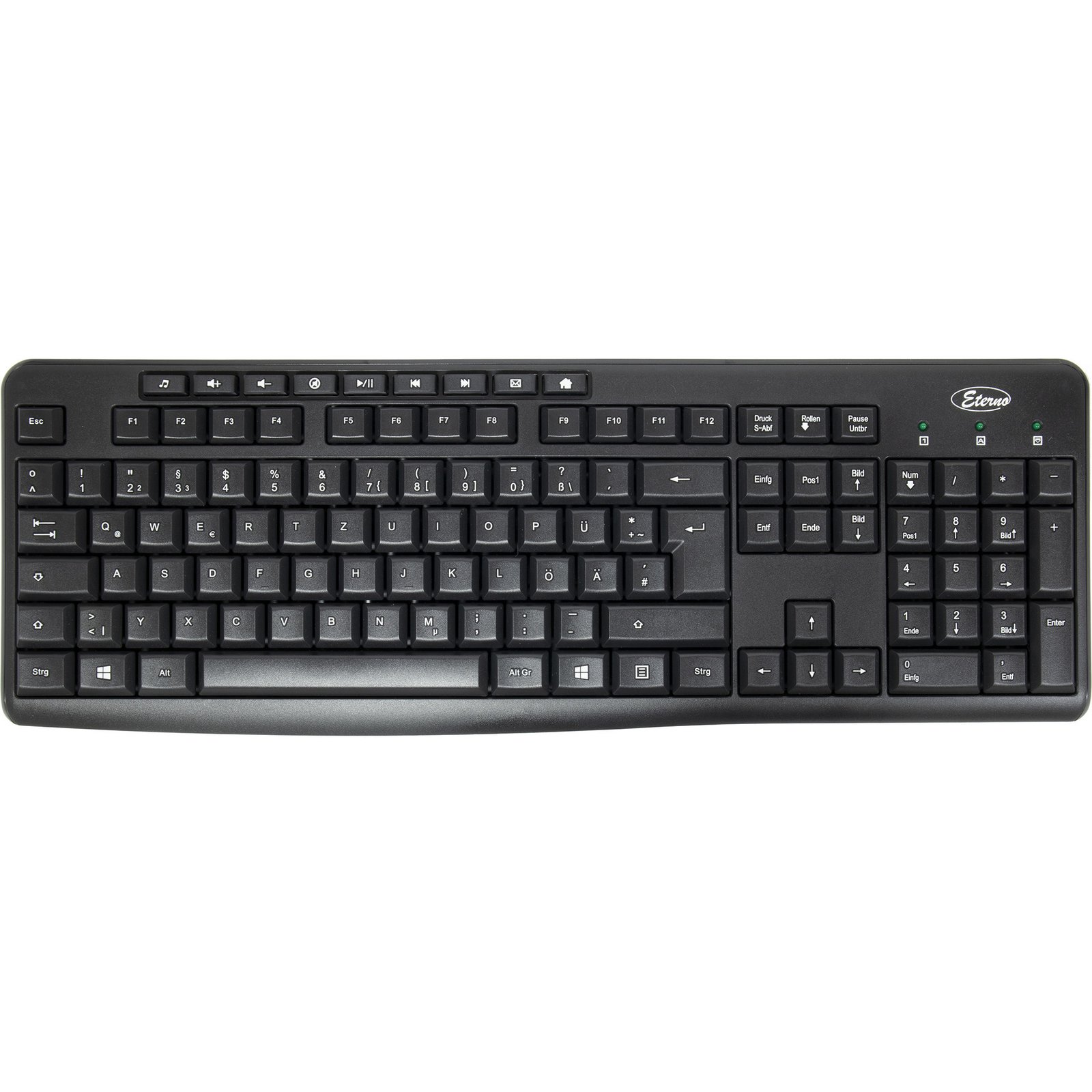 Inter-Tech KB-208-II Negro - Imagen 2